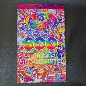 Lisa Frank Vibrant Sticker Collection